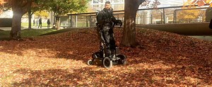 Roaming Free, With The Super-Stable, Stand-Up "Wheelchair"