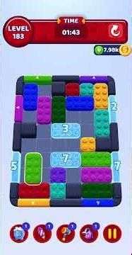 Color Block Level 183 GAME walkthrough