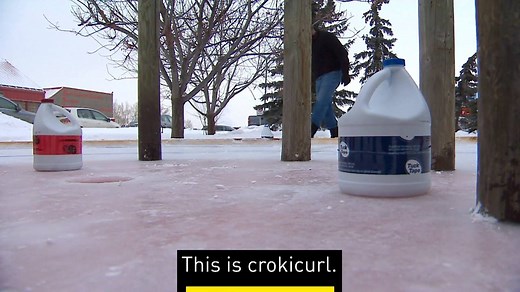 It's not curling. Or a board game. It's crokicurl: www.cbc.ca/1.4481238 | CBC Calgary