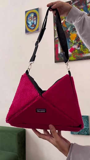 Upcycling Patagonia Fleece into a Stylish Mlouye Flex Bag