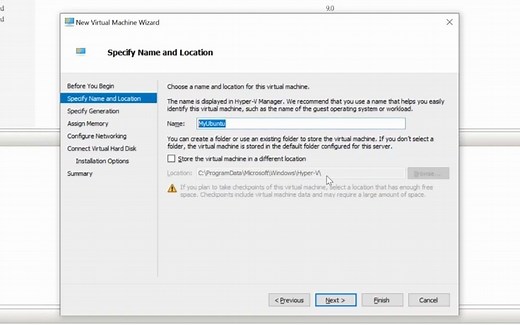 演示在 Hyper-V 安装 Ubuntu Linux 20.04 LTS 服务器版本的完整过程