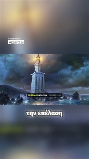 Ο Μόνος Εχθρός Που Νίκησε Τον Φάρο Της Αλεξάνδρειας 🌊🏛️#shorts