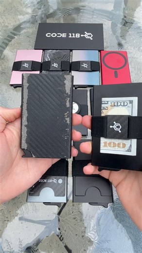 699 reactions · 22 shares | Get 40% OFF! [SALE ENDS TONIGHT!] Low stock - order now and receive it in as little as 2 business days. Named “The Only Wallet Worth Carrying” by MarketWatch. CODE 118 super-slim RFID protected wallets with instant card access: ✅ GPS Trackable ✅ Lifetime Warranty ✅ Fits up to 15 cards + cash ✅ RFID Blocking ✅ Modular Design Lifetime Guarantee | Free 45-day Returns | Ships From Los Angeles, California | CODE 118 | Facebook