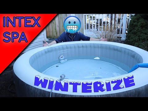 INTEX SPA | Does it WORK in the WINTER?