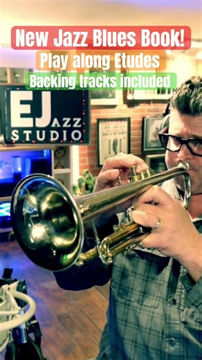 How to Solo Over a Minor Blues -New Jazz Blues Book! #jazzguitar #jazztrumpet #jazzimprovisation