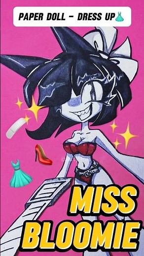 making 🖤MISS BLOOMIE🖤❀FuNdAMeNtaL pAPeR EdUcATiOn❀ #fundamentalpapereducation #paperdoll #misscircle