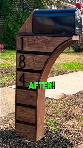 DIY Custom Mailbox built from Scratch!