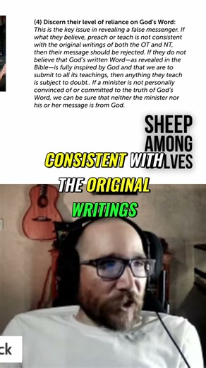 Spotting False Teachers: Does Their Message Align With The Bible? #shorts