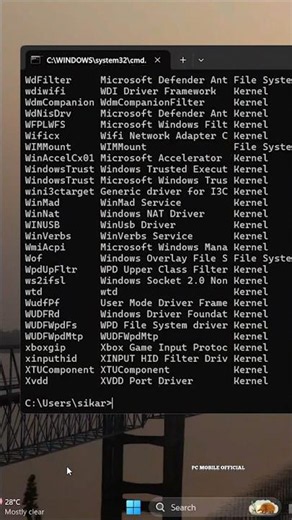 See hidden drivers instantly with this CMD hack #windows #tutorial #shorts