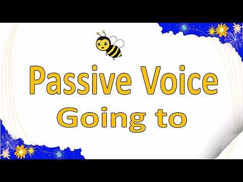 Passive Voice ( going to) Explanation.