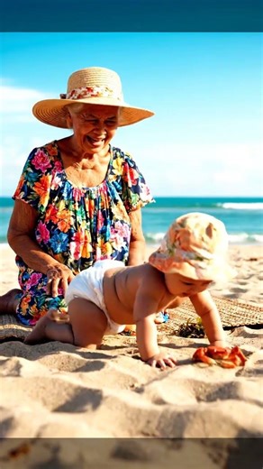 Baby and lola beach scene da6977e662 1