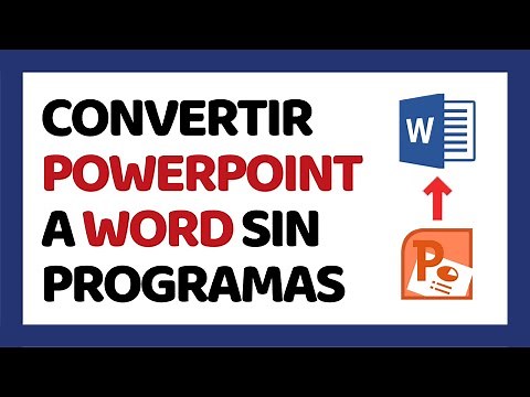How to Convert Powerpoint to Word Document Without Software