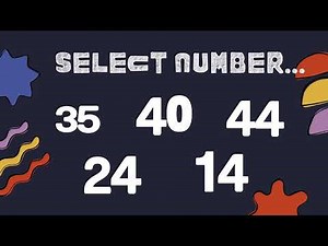 Jr P L7W1D1 Numbers Practice