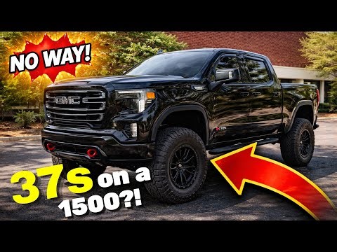 Fitting 37's On a GMC Sierra 1500 - Lift, Trimming, Rubbing ETC