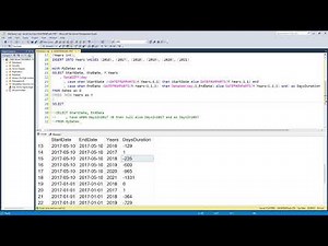 How to spread durations (in days) across years using PIVOT in SQL Server (Gantt chart)