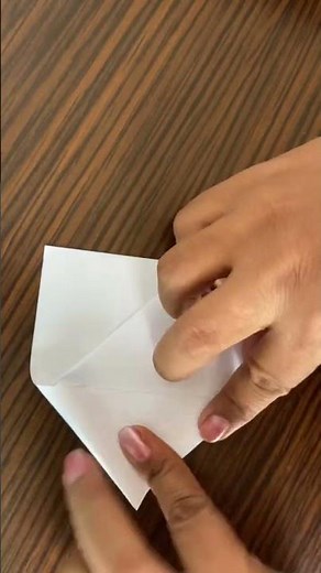 Paper purse making in 1 minute : Easy origami art for kids