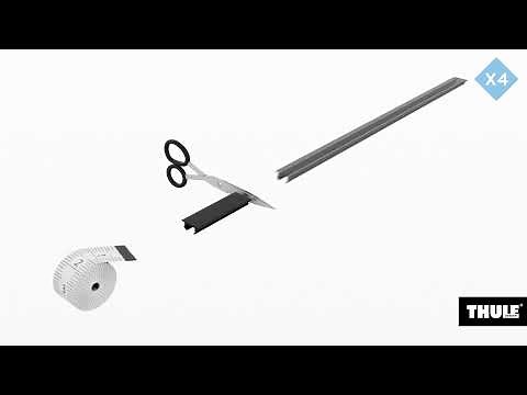 Thule 7105 Evo Clamp Mounting Tutorial - www.roofracks.co.uk