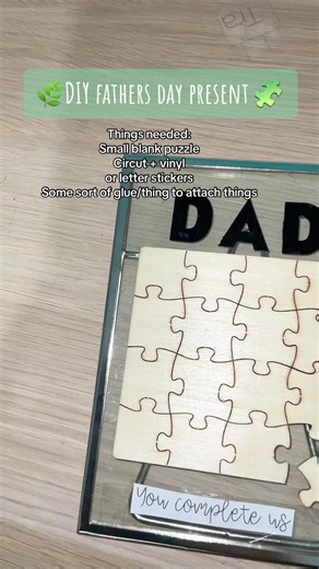 Unique DIY Puzzle Gift Ideas for Father's Day