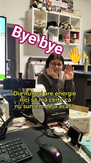 Final de program pentru azi la #seraprint 🙂‍↕️