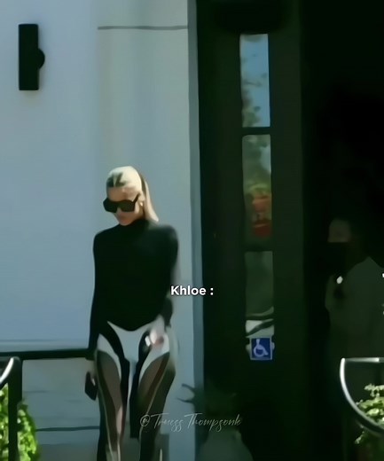 True Thompson's Model Walk Inspired by Khloe Kardashian