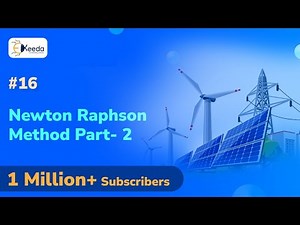 Newton Raphson Method Part 2 - Load Flow Studies - Power System 3