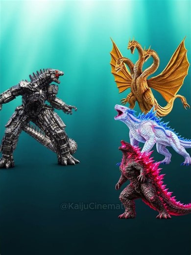 Mechagodzilla vs ALL Monsters — Who Wins? 🤖🔥 #godzilla
