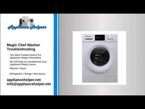 Magic Chef Washer Troubleshooting