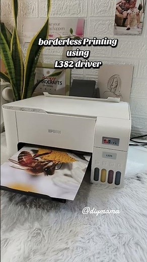 printing service, borderless printing using epson L3210 l l3216 #printer #epson #nonfadingprints