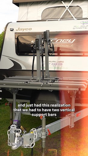 From a 3:30am light-bulb moment… to thousands of families exploring Australia with their bikes. When Matt couldn’t find a bike rack sturdy enough for his own caravanning adventures, he designed one. Then made one for a mate. And then another… Today, Wild Boar bike racks are trusted by travellers all over Australia — built for real adventures by someone who actually does them. | Wild Boar Bike Racks