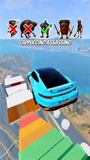 Italian Brainrot Zombie vs Jump Challange - BeamNG.Drive #italianbrainrot