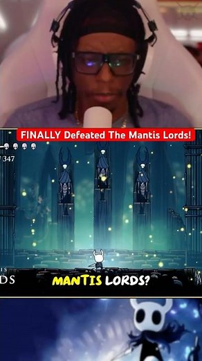 I FINALLY Defeated the Mantis Lords Boss Fight! | Hollow Knight