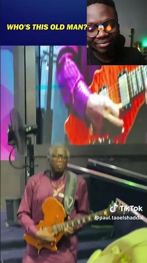 I Didn’t Expect an Old Man to Play African Praise Like THIS! #shorts #guitar