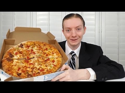 Domino's NEW Chicken Taco Pizza Review!