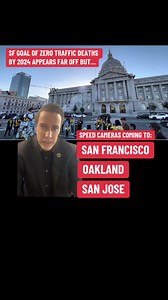 Speed cameras are coming to San Francisco, Oakland, & San Jose. SF city officials believe this will eventually help in reaching their goal of zero traffic deaths. So far in 2023 there have been 16 pedestrian fatalities and 22 total traffic deaths, far from the goal of Vision Zero SF. #News | J.R. Stone ABC 7 News