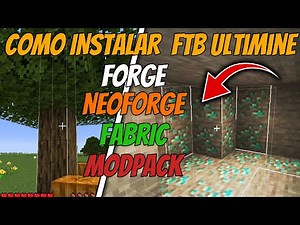 HOW TO INSTALL FTB ULTIMINE FORGE NEOFORGE FABRIC AND MODPACKS