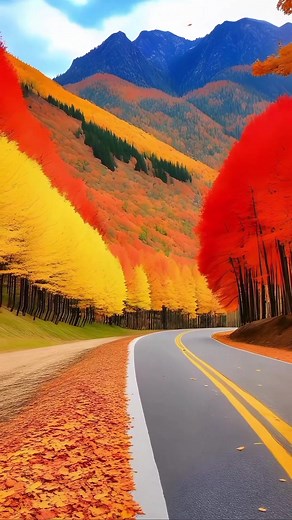 Beautiful Nature Scenery for Relaxation | Stunning Wallpaper Road Views