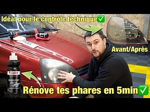 Headlight restoration quickly and permanently 👌 Technical inspection ✅