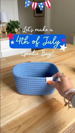 Make your 4th of July extra fun with this simple goodie bag idea for the kids! ❤️ #mom #craft #diy