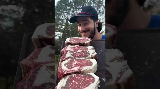 Maple-Bourbon Dry-Aged Steaks