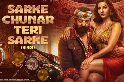 Nora Fatehi and Sanjay Dutt bring party vibes in KD: The Devil song Sarke Chunar Teri Sarke | WATCH