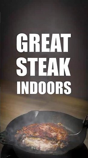 How to Reverse Sear a Thick Steak Indoors!