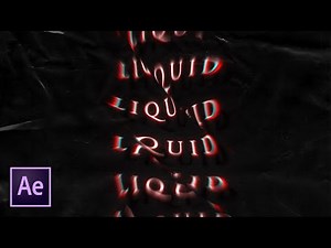 RGB Liquid Wave Text Animation in After Effects | After Effects Tutorial