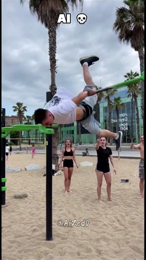 REAL LIFE vs AI💀 AI Ruined The Beach