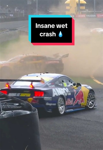 Insane Wet Racing Crashes at Repco Supercars