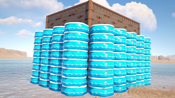 Rust loot jackpot! Don’t underestimate the swimming pool vault