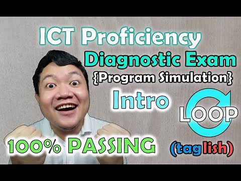 Program Simulation Part 1 - Diagnostic Exam - ICT Specialist Proficiency