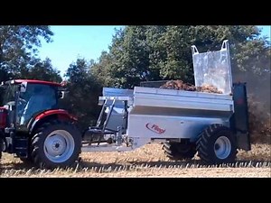 Fliegl Push-Off (Ejector) combined with Spreader