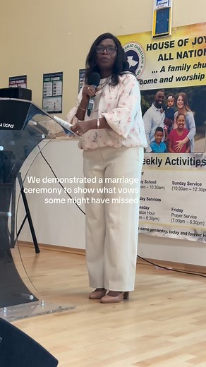 The marriage covenant is not something to be taken lightly. Pay careful attention to what vows you’re agreeing to on your wedding day and make sure you uphold them. #marriage #weddingday #weddingvibes #church | RCCG House of Joy for All nations | Facebook