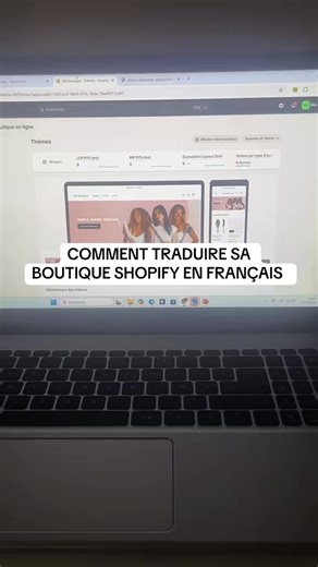 Comment traduire sa boutique shopify en français | Baraka William Jonathan