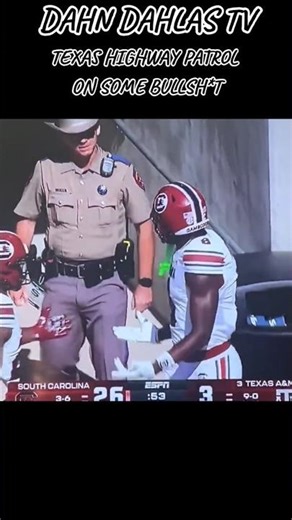 Texas Highway Patrol Was On Some Bullsh*t 😏 Mad Because Texas A&M Was Losing